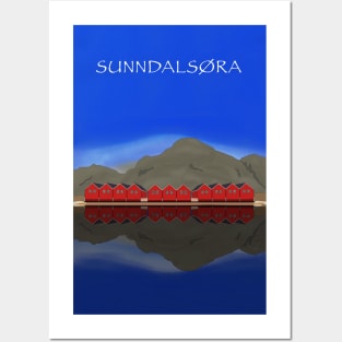 Sunndalsøra Nordmøre Norway Posters and Art